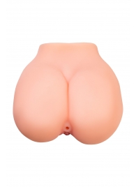 Реалистичный мастурбатор в форме попки с 2 любовными входами - No Name - в Белгороде купить с доставкой