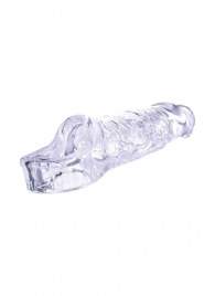 Прозрачная насадка-удлинитель Length Enhancer с подхватом - 16 см. - NMC - в Белгороде купить с доставкой