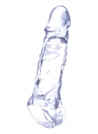 Прозрачная насадка-удлинитель Length Enhancer с подхватом - 16 см. - NMC - в Белгороде купить с доставкой