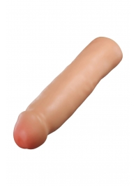 Телесная насадка-удлинитель Tenacity - 21,6 см. - Blush Novelties - в Белгороде купить с доставкой