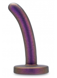 Фиолетовая насадка с гладкой поверхностью Surrender 4.75 Inch Beginner Pegging Dildo - 12 см. - Blush Novelties - купить с доставкой в Белгороде