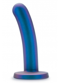 Синяя насадка с гладкой поверхностью Surrender 5.75 Inch Intermediate Pegging Dildo - 14,6 см. - Blush Novelties - купить с доставкой в Белгороде