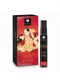 Оральный спрей Waves of Pleasure с ароматом клубники и шампанского - 20 мл. - Shunga - купить с доставкой в Белгороде