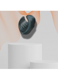 Серый сквозной мастурбатор с вибрацией Manwan Starter - Manwan - в Белгороде купить с доставкой