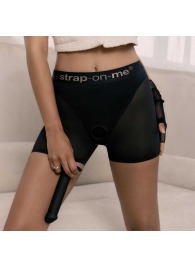 Трусики-шорты для фиксации насадок Strap-on-me Harness Lingerie Halo - size XS - Strap-on-me - купить с доставкой в Белгороде