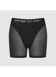 Трусики-шорты для фиксации насадок Strap-on-me Harness Lingerie Halo - size S - Strap-on-me - купить с доставкой в Белгороде