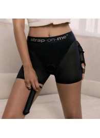 Трусики-шорты для фиксации насадок Strap-on-me Harness Lingerie Halo - size M - Strap-on-me - купить с доставкой в Белгороде