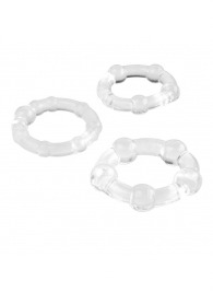 Набор из 3 эрекционных прозрачных колец - Boys of Toys - в Белгороде купить с доставкой