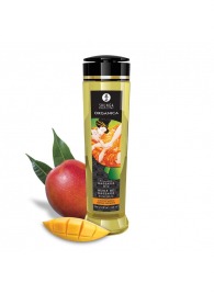Массажное масло для тела Luscious Mango с ароматом манго - 240 мл. - Shunga - купить с доставкой в Белгороде