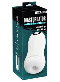 Белый мастурбатор Masturbator with 2 functions - Orion - в Белгороде купить с доставкой