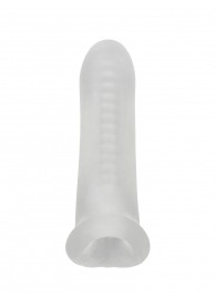 Белый фаллоудлинитель Striker - 13,5 см. - Lola Games - в Белгороде купить с доставкой