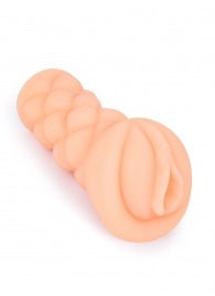 Телесный мастурбатор-вагина с вибропулей и эрекционными кольцами в комплекте - Sexy Girl - в Белгороде купить с доставкой