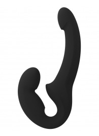 Черный безремневой страпон Share Lite - Fun Factory - купить с доставкой в Белгороде