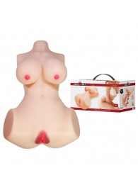 Мастурбатор-торс Aveline с 2 любовными тоннелями - Baile - в Белгороде купить с доставкой