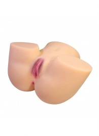 Телесный мастурбатор Liora с 2 любовными тоннелями - Baile - в Белгороде купить с доставкой