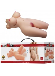 Телесный мастурбатор-торс Tiffany - Baile - в Белгороде купить с доставкой