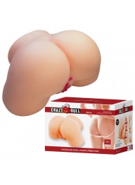 Телесный мастурбатор с 2 любовными отверстиями Olivia - Baile - в Белгороде купить с доставкой