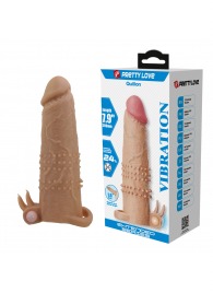 Телесная насадка на пенис Quillon - 20 см. - Baile - в Белгороде купить с доставкой