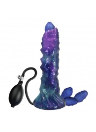 Фиолетовый яйцеродящий фаллоимитатор Duskwalker Sentinal на присоске - 22,4 см. - Baile - купить с доставкой в Белгороде