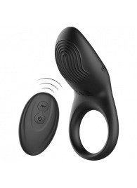 Черное эрекционное виброкольцо с пультом ДУ - Ibiza - в Белгороде купить с доставкой