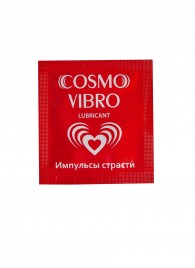 Пробник женского стимулирующего лубриканта на силиконовой основе Cosmo Vibro - 3 гр. - Биоритм - купить с доставкой в Белгороде
