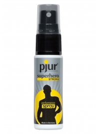 Спрей-пролонгатор длительного действия pjur SUPERHERO Strong Spray - 20 мл. - Pjur - купить с доставкой в Белгороде