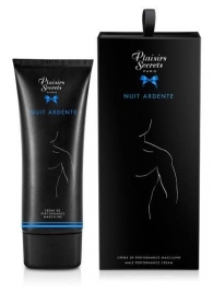 Возбуждающий крем для мужчин Nuit Ardente Creme Performante Plaisirs Secrets - 60 мл. - Plaisir Secret - купить с доставкой в Белгороде