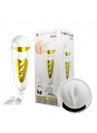 Мега-мастурбатор вагина Sally с вибрацией и голосом - Baile - в Белгороде купить с доставкой