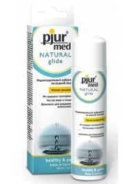 Нейтральный лубрикант на водной основе pjur MED Natural glide - 100 мл. - Pjur - купить с доставкой в Белгороде