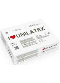 Ультратонкие презервативы Unilatex Ultra Thin - 144 шт. - Unilatex - купить с доставкой в Белгороде