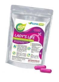 Возбуждающие капсулы Ladys Life - 2 капсулы (0,35 гр.) - SuperCaps - купить с доставкой в Белгороде