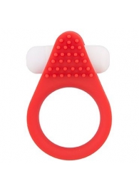 Красное эрекционное кольцо LIT-UP SILICONE STIMU RING 1 RED - Dream Toys - в Белгороде купить с доставкой