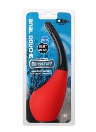 Анальный душ MENZSTUFF 310ML ANAL DOUCHE RED/BLACK - Dream Toys - купить с доставкой в Белгороде