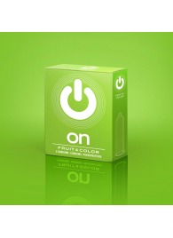 Цветные ароматизированные презервативы ON) Fruit   Color - 3 шт. - ON) - купить с доставкой в Белгороде