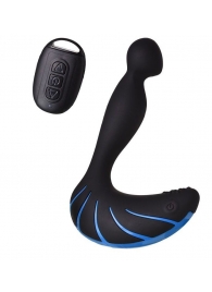 Чёрно-синий массажер простаты Erotist Third - Erotist Adult Toys - в Белгороде купить с доставкой