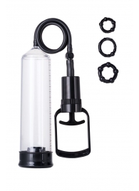 Вакуумная помпа A-toys с уплотнителем и эрекционными кольцами - A-toys - в Белгороде купить с доставкой