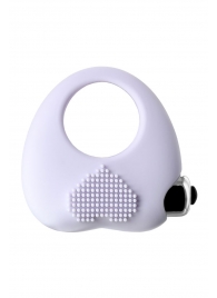 Белое виброкольцо для продления полового акта JOS MOYS - JOS - в Белгороде купить с доставкой