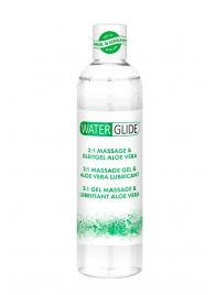 Гель-смазка 2-в-1 MASSAGE   LUBRICANT ALOE VERA - 300 мл. - Waterglide - купить с доставкой в Белгороде