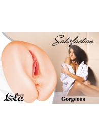 Мастурбатор с 2 тоннелями Satisfaction Gorgeous - Lola Games - в Белгороде купить с доставкой