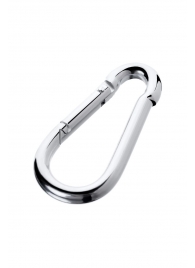 Серебристый карабин TOYFA Metal - ToyFa - купить с доставкой в Белгороде