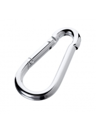 Серебристый карабин TOYFA Metal - ToyFa - купить с доставкой в Белгороде