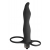 Черная вибронасадка для двойного проникновения Flirtini - 15,9 см. - Lola Games - купить с доставкой в Белгороде