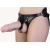 Гигантский фаллоимитатор на присоске в комплекте с трусиками - 26 см. - LOVETOY (А-Полимер) - купить с доставкой в Белгороде