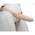 Телесный фаллопротез MEN STYLE с анальным стимулятором - 17,5 см. - LOVETOY (А-Полимер) - купить с доставкой в Белгороде