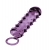 Закрытая фиолетовая насадка с пупырышками SAMURAI PENIS SLEEVE PURPLE - 14,5 см. - NMC - в Белгороде купить с доставкой