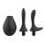 Черный анальный душ Nexus Anal Douche Set с 2 сменными насадками - Nexus Range - купить с доставкой в Белгороде
