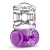 Фиолетовое эрекционное виброкольцо One Night Stand Vibrating C-Ring - Blush Novelties - в Белгороде купить с доставкой