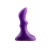 Фиолетовый анальный стимулятор Small ripple plug - 10 см. - Lola Games