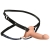 Телесный полый страпон на черных регулируемых ремешках 2’’ Erection Smooth Silicone Penis Sheath - XR Brands - купить с доставкой в Белгороде