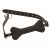 Черный кляп в форме косточки Hound Adjustable Dog Bone Gag - XR Brands - купить с доставкой в Белгороде